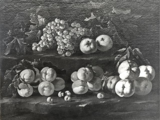 Anonimo — Autore non indicato - sec. XVII/ XVIII - Natura morta con frutta — insieme